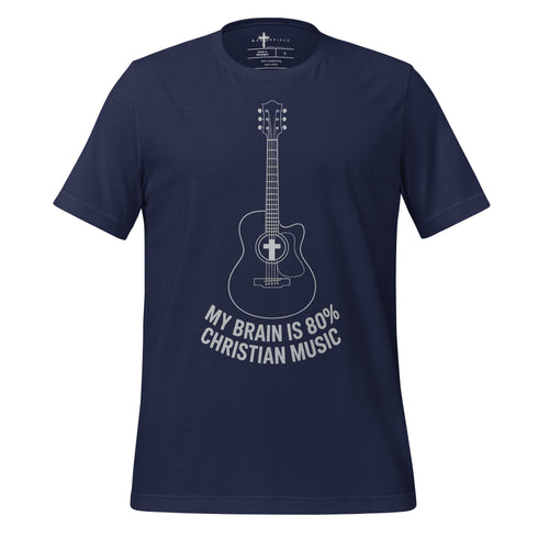 My Brain is 80% Christian Bible Verse Music Christian Bible Verse T-Shirt